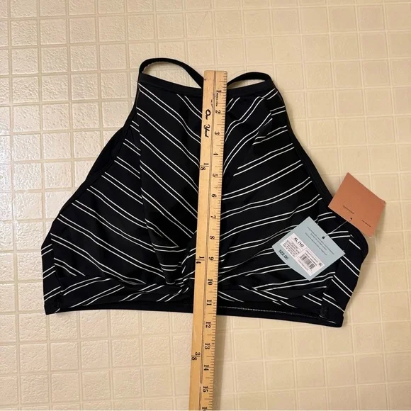 Women's Highneck Twist-Front Longline Bikini Top - Shade & Shore Size XL - Picture 6 of 7